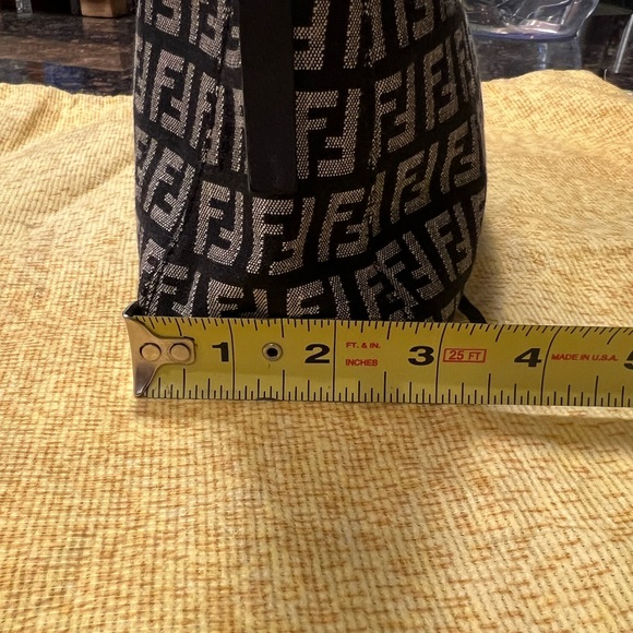 Vintage Fendi Zucca Shoulder Bag - Picture 10 of 11